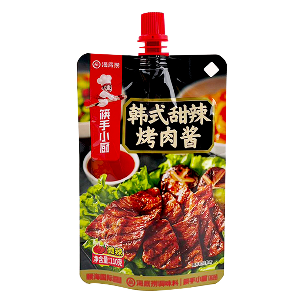 HaiDiLao BBQ Seasoning Korean Style Sour & Spicy Flavor 110g-eBest-BBQ,BBQ Seasoning,Hotpot & BBQ,Pantry