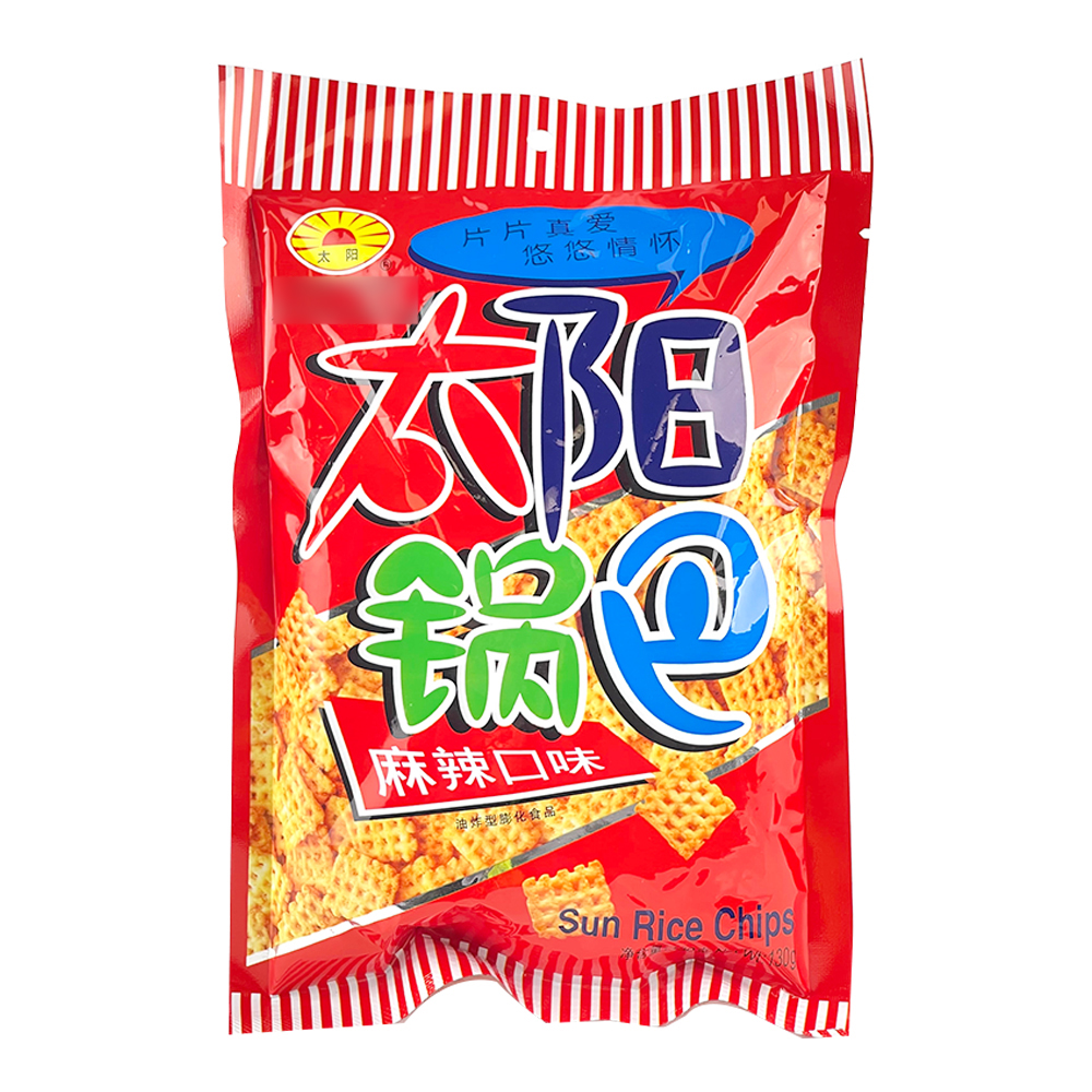 Sun Rice Chips Ma La Flavour 130g-eBest-Chips,Snacks & Confectionery