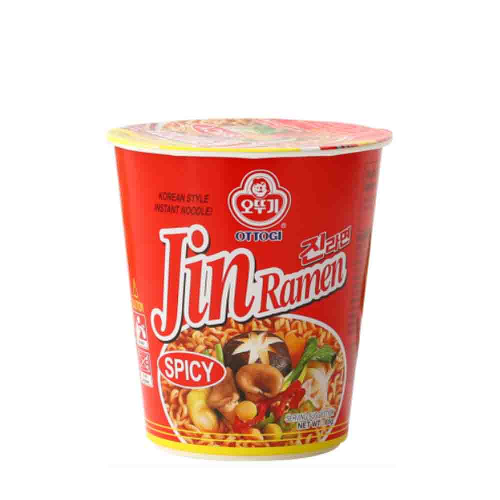 Ottogi Cup Jin Ramen Spicy 65g Instant Noodle-eBest-Instant Noodles,Instant food