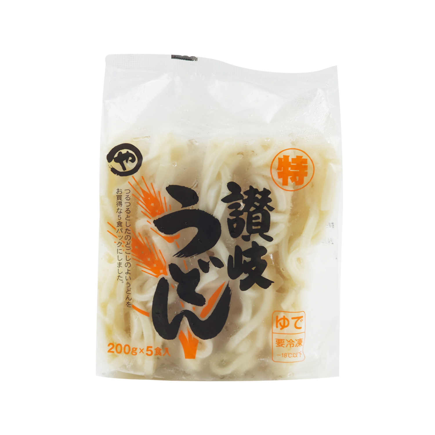 Frozen Yamhiro Sanuki Udon Noodles 200g*5-eBest-Noodles,Frozen food