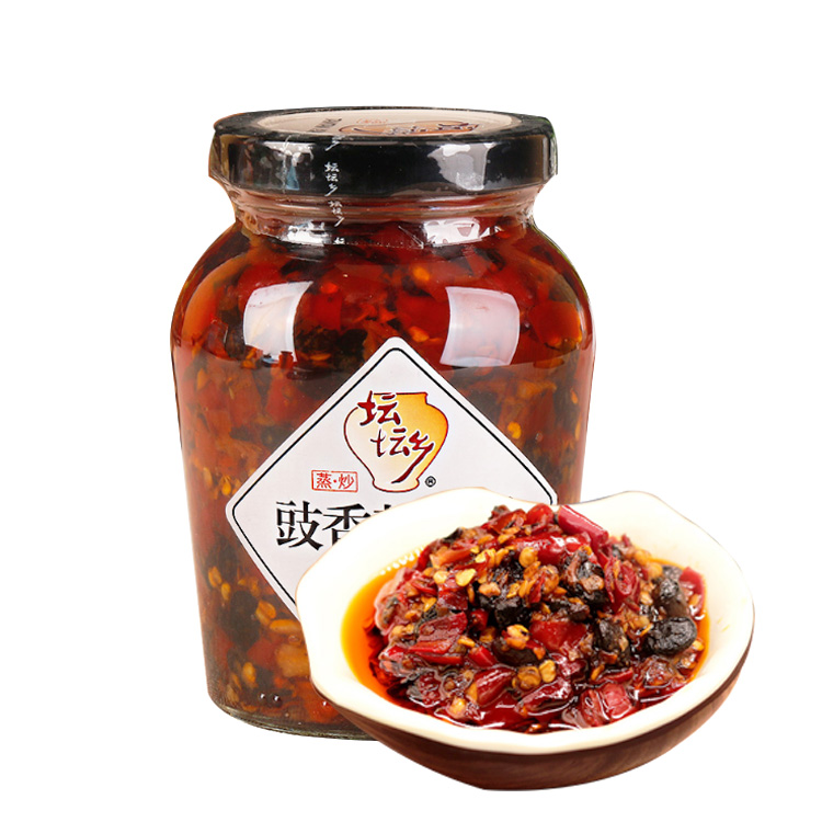 Tan Tan Xiang Red chilli & Black Bean 280g-eBest-Condiments,Pantry