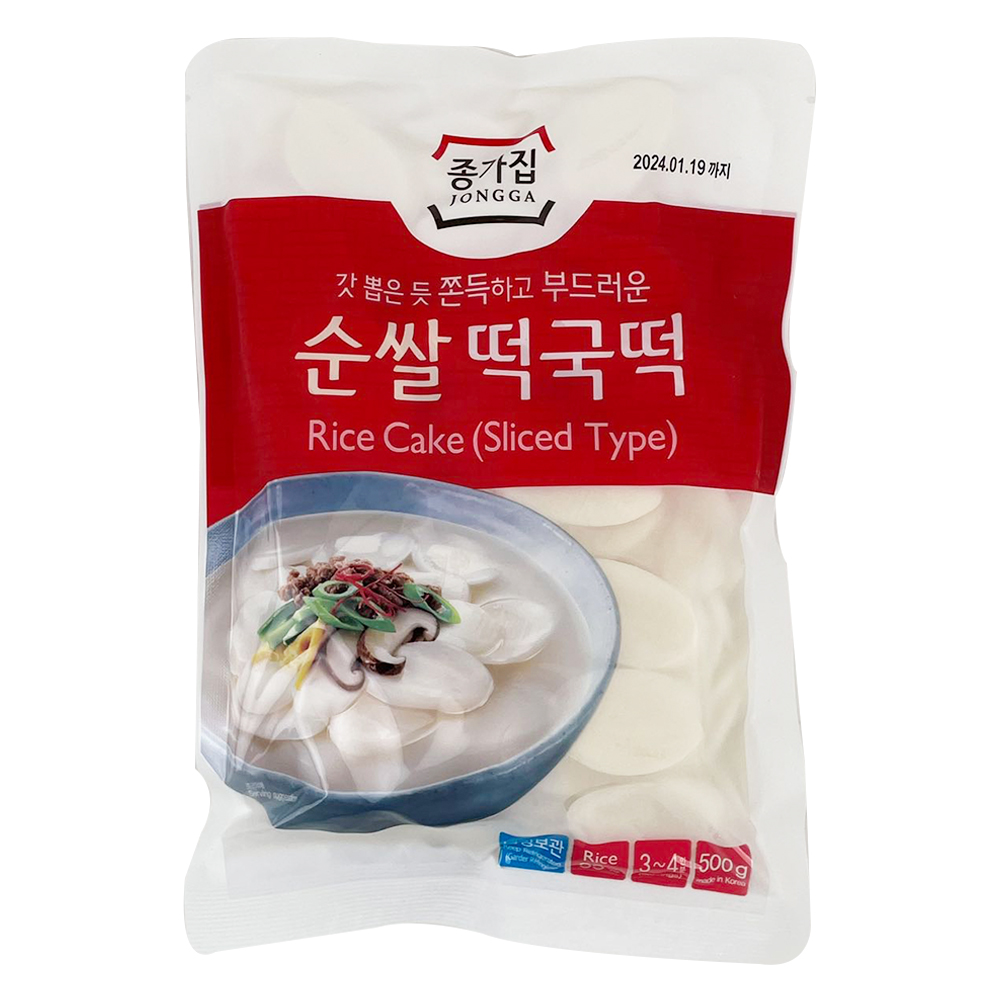 Jongga Rice Cake 500g-eBest-Dessert,Frozen food