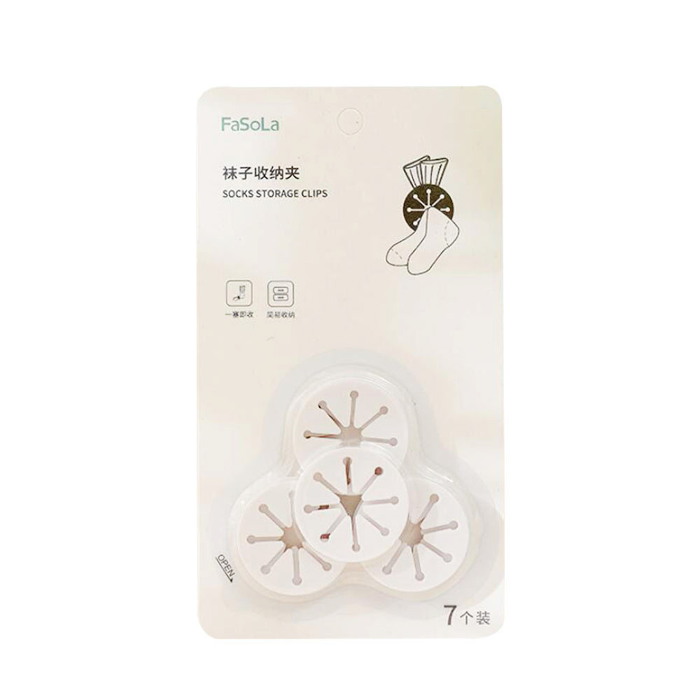 FaSoLa Sock Organizer Avoid Messy Drawers (7-Pack in Pairs)-eBest-Daily Necessities,Home & Lifestyle-FaSoLa