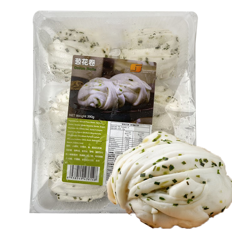 Faji Frozen Steamed Green Onion Rolls 390g-eBest-Buns & Pancakes,Frozen food