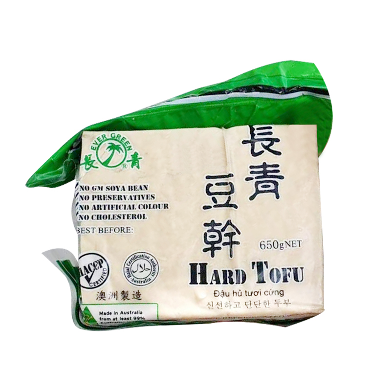 Evergreen Fresh Hard Tofu 650g-eBest-Tofu,Fruit & Vegetables