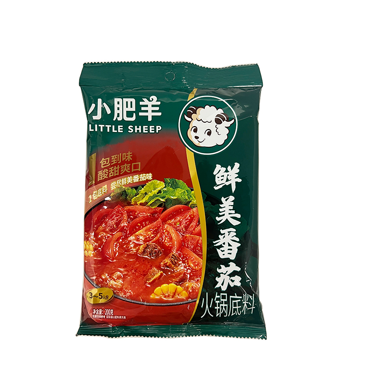 Little Sheep Hot Pot Base Delicious Tomato Flavour 200g-eBest-Hotpot & BBQ,Pantry