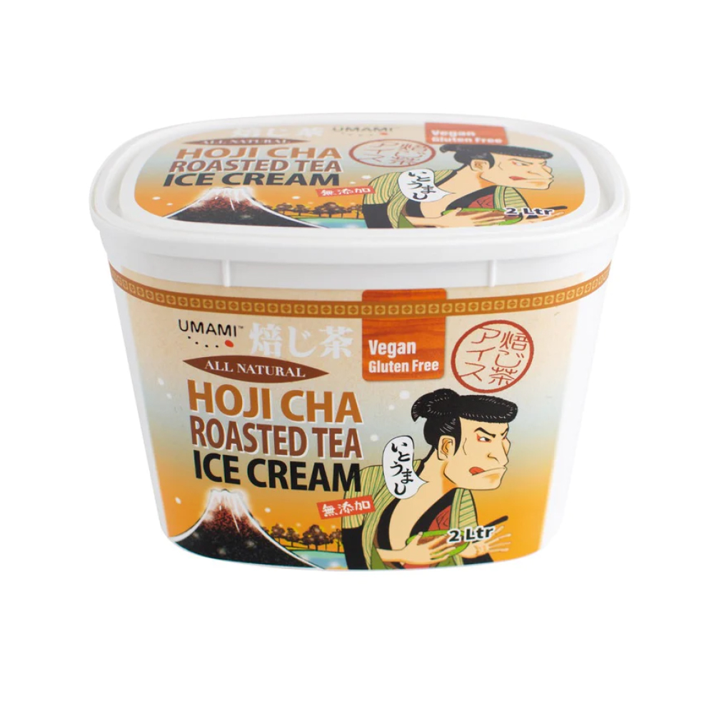 Umami Gluten-free Hojicha Ice Cream 2L-eBest-Ice cream,Snacks & Confectionery