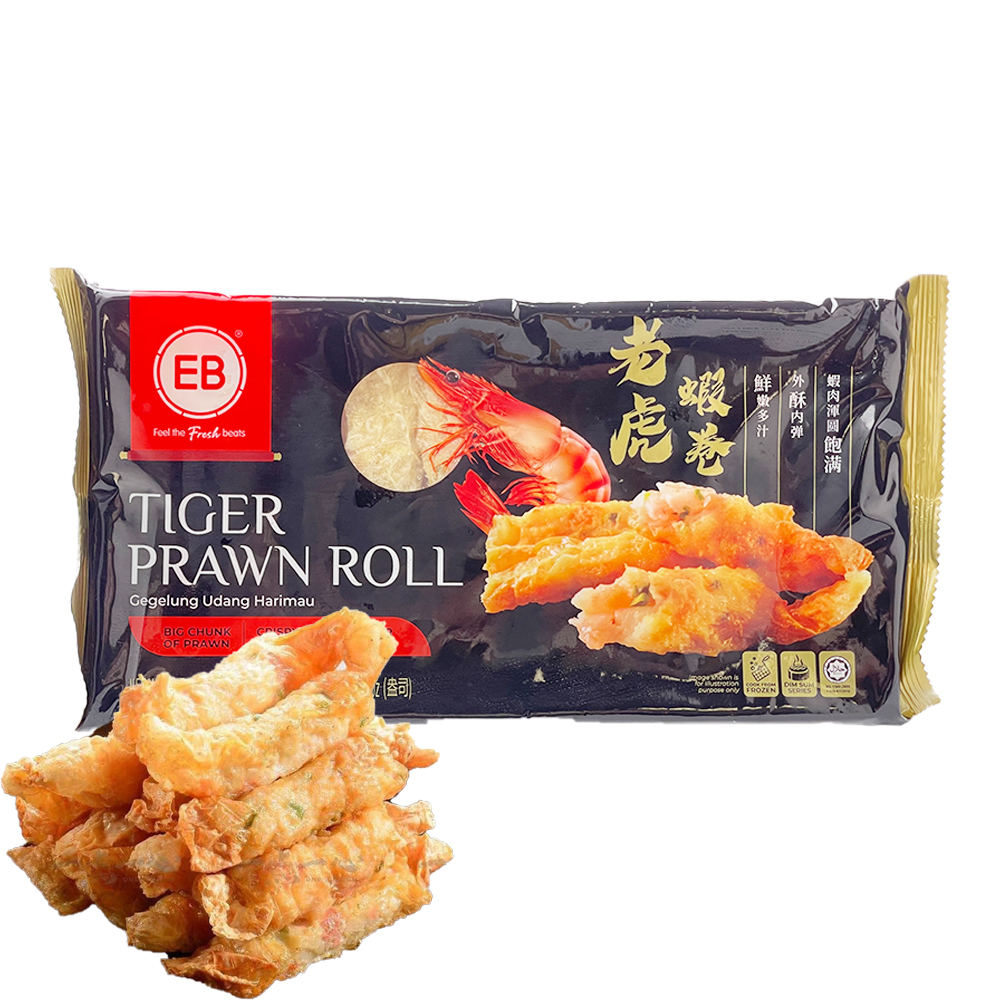 Tiger prawn roll 250g-eBest-BBQ & Hotpot,Frozen food