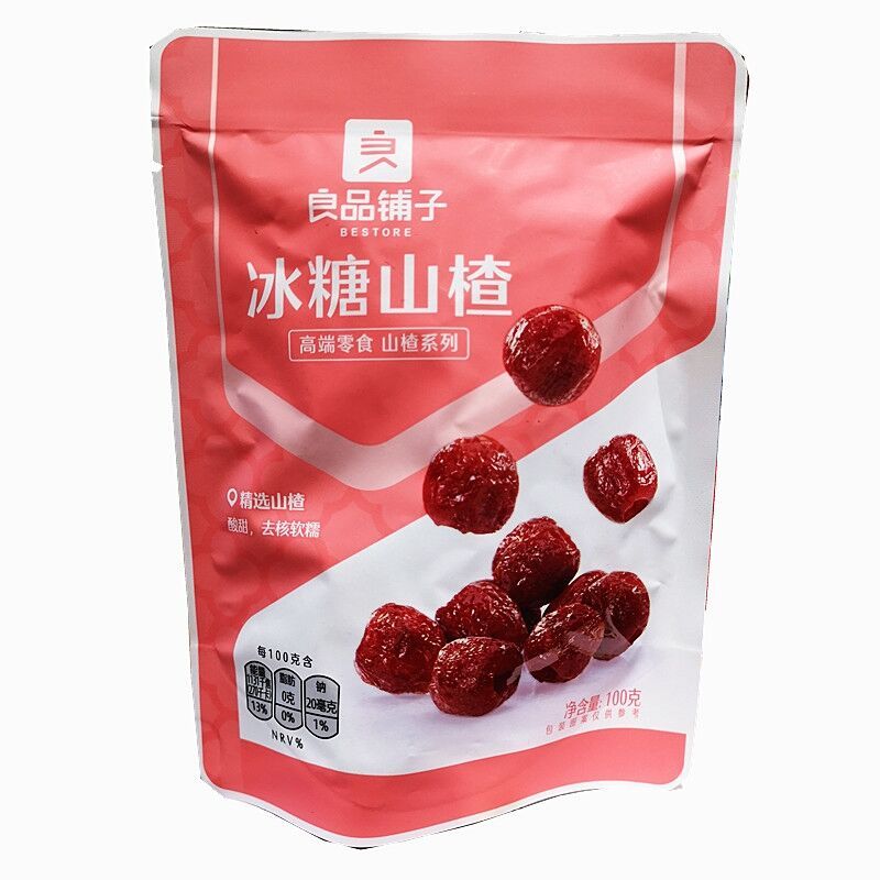 BESTORE Rock Sugar Hawthorn 100g-eBest-Nuts & Dried Fruit,Snacks & Confectionery-BESTORE