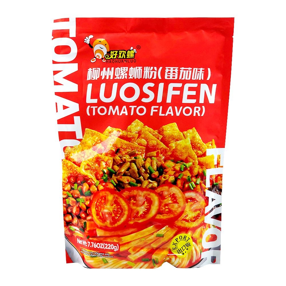 Haohuanluo Liuzhou Style Rice Noodle Luosifen Tomato Flavour 220g-eBest-Instant Noodles,Instant food