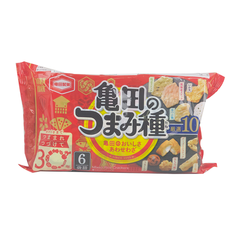 Kameda Seika Tsumami Dane Mixed Rice Crakers 85g-eBest-Jerky,Snacks & Confectionery