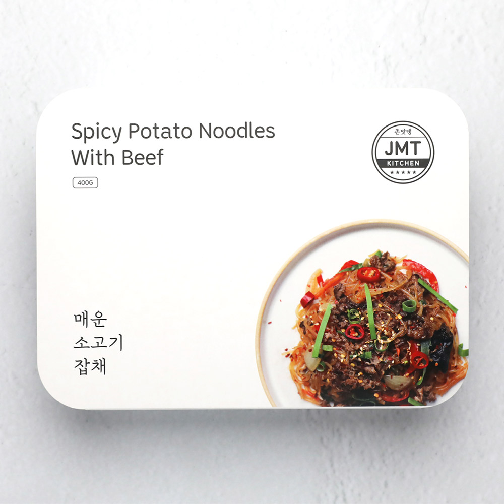 Seoul Foods Arisun Spicy Potato Noodles With Beef 400g-eBest-Noodles,Ready Meal