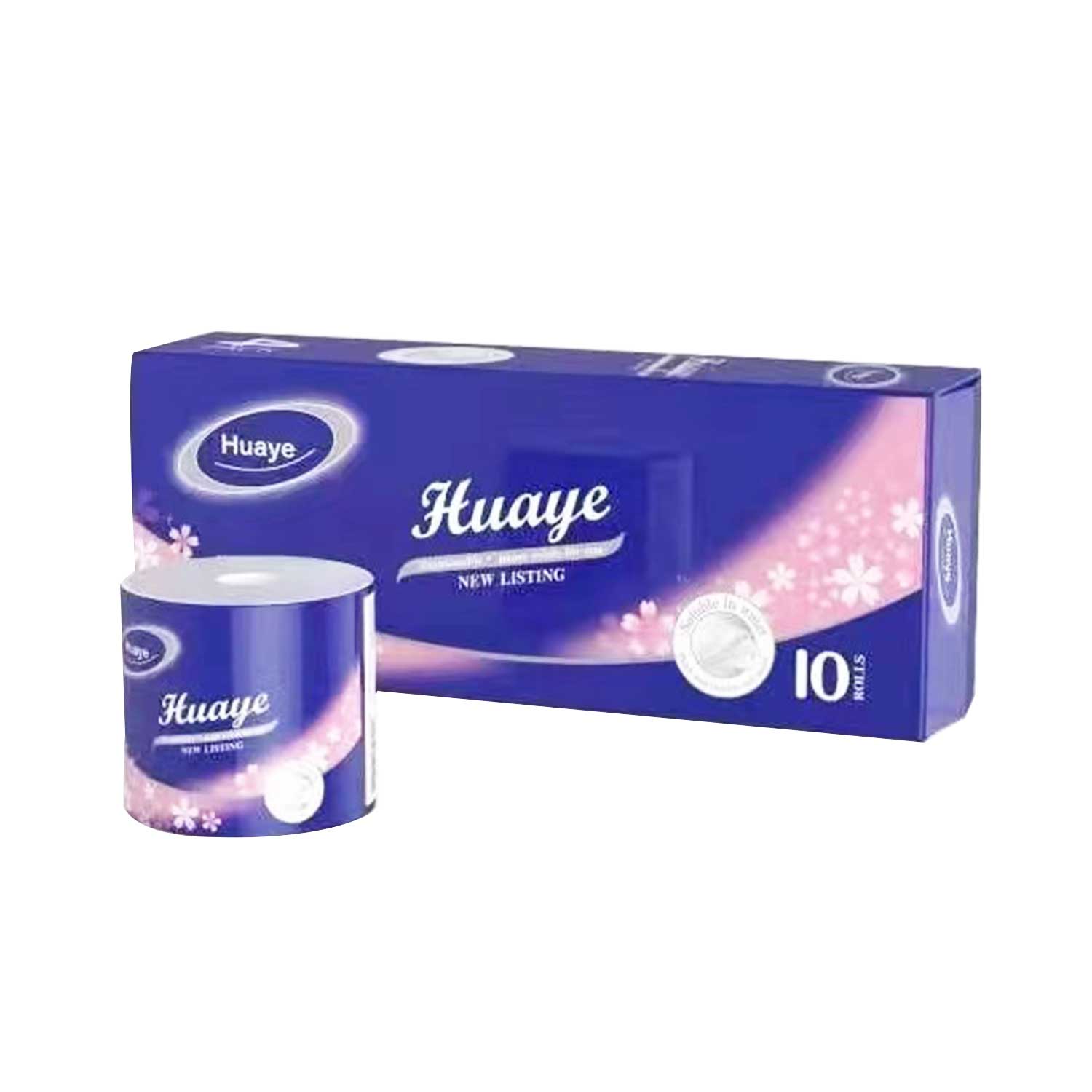 Huaye Paper Toilet Paper 3Ply 10 Pack-eBest-Cleaning & Maintenance,Home & Lifestyle