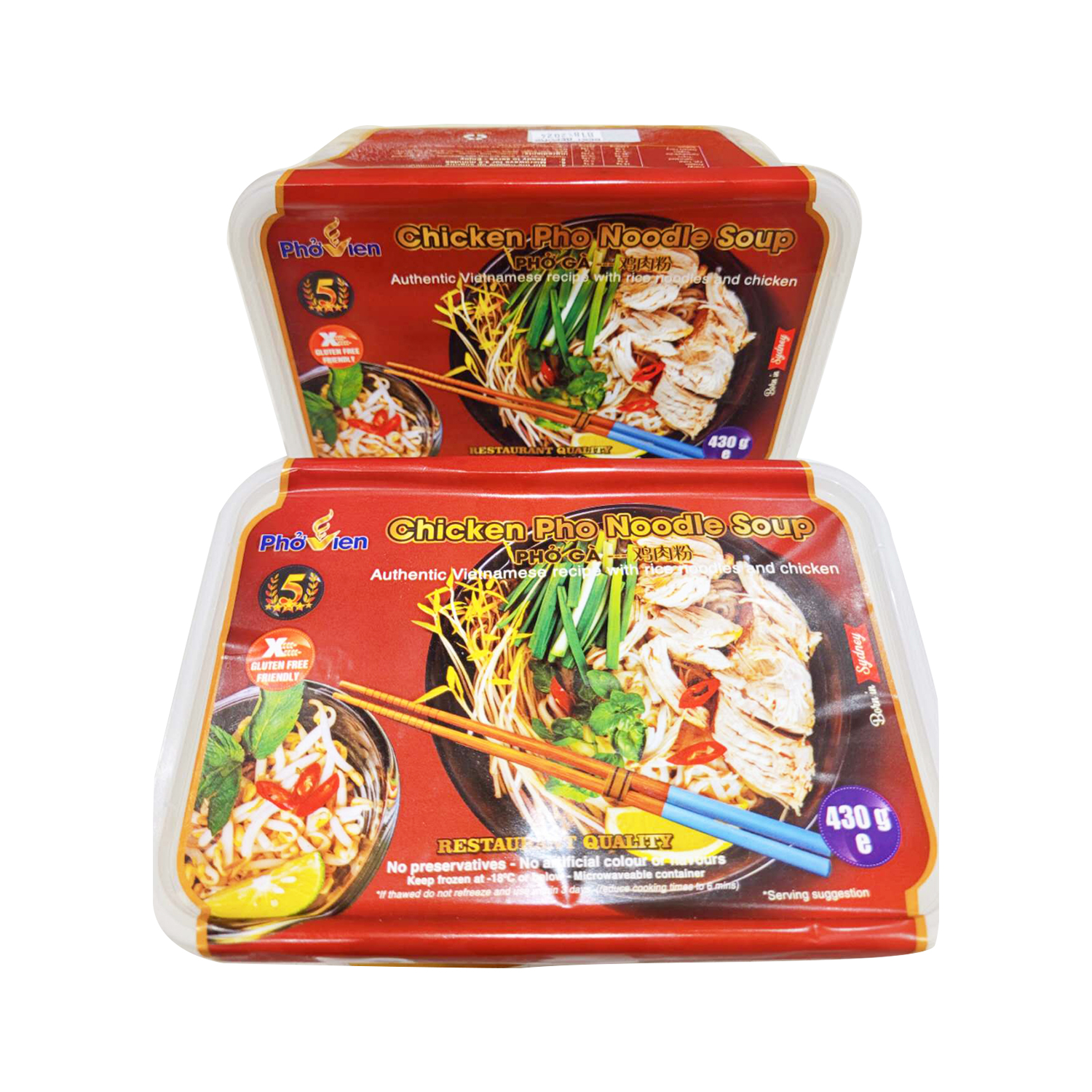 Pho Vien Chicken Pho Noodle Soup 430g-eBest-Noodles,Ready Meal