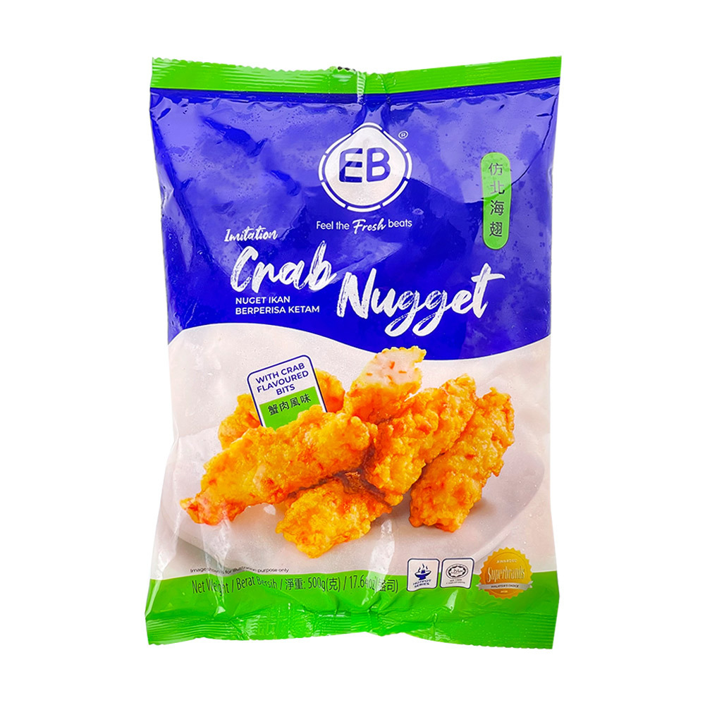 EB Imitation Crab Nugget 500g-eBest-Hotpot,BBQ & Hotpot,Frozen food-EB Food