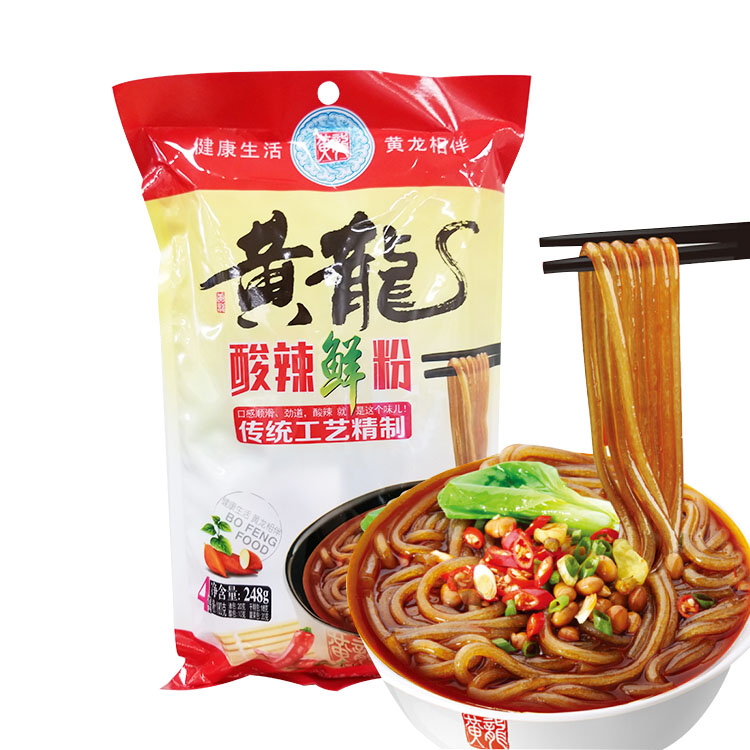 Huanglong Hot and Sour Fresh Vermicelli 248g-eBest-Noodles,Pantry