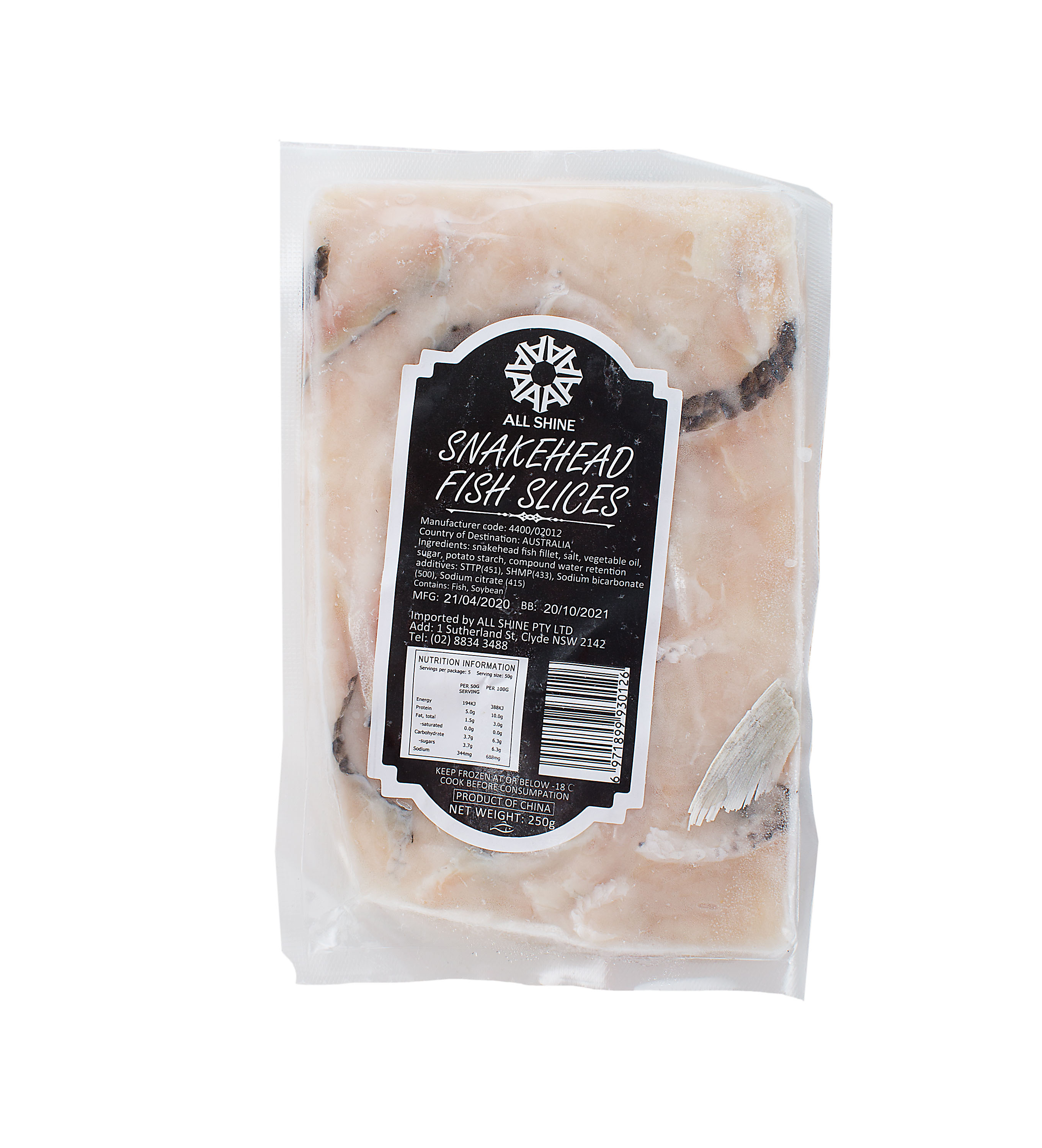 Black Fish Fillet Slices 250g-eBest-Weekly Special,Fish,Seafood