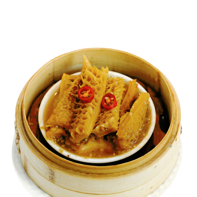 Noble House Frozen Yam Cha Brown Beef Tripe In Satay Sauce 150g-eBest-Dim Sum,Ready Meal