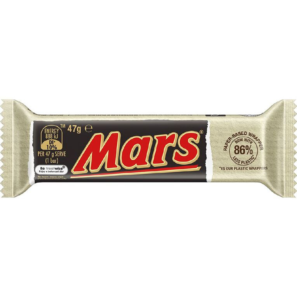 Mars Chocolate Bar  47g-eBest-Half Price,Confectionery,Snacks & Confectionery