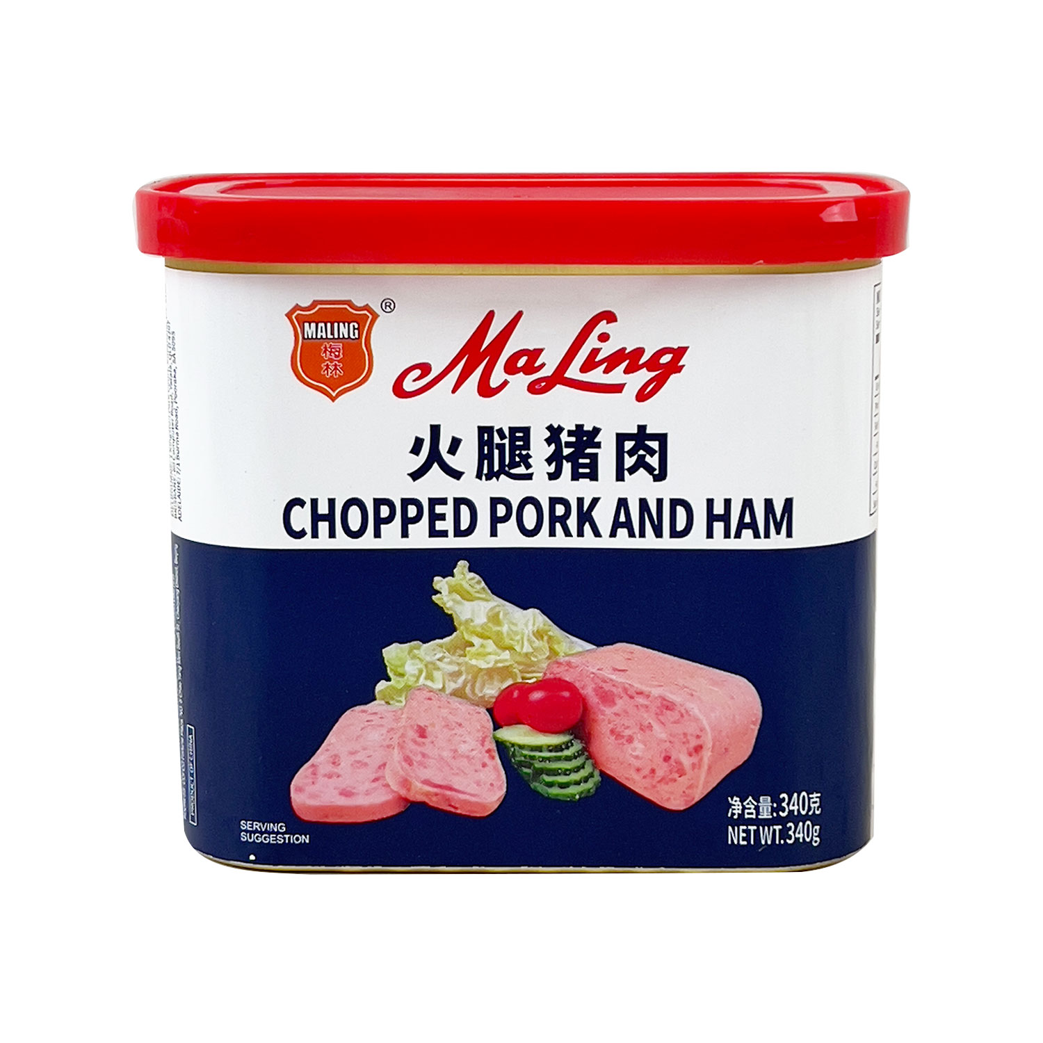 Maling Luncheon Meat 340g-eBest-Canned Food,Instant food