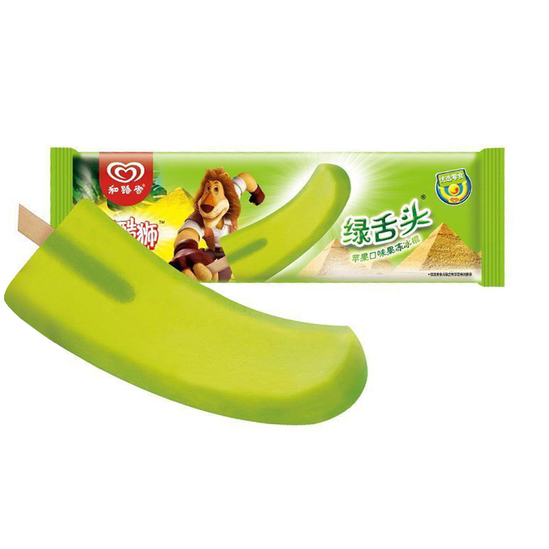 Wall's Green Tongue Apple Flavoured Jelly Popsicle 54g-eBest-Ice cream,Snacks & Confectionery