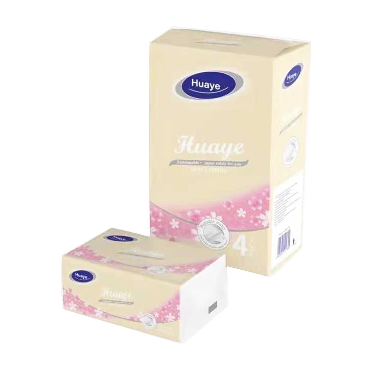 Huaye Paper Facial Tissue 2Ply 180 Sheets 4 Pack-eBest-Cleaning & Maintenance,Home & Lifestyle