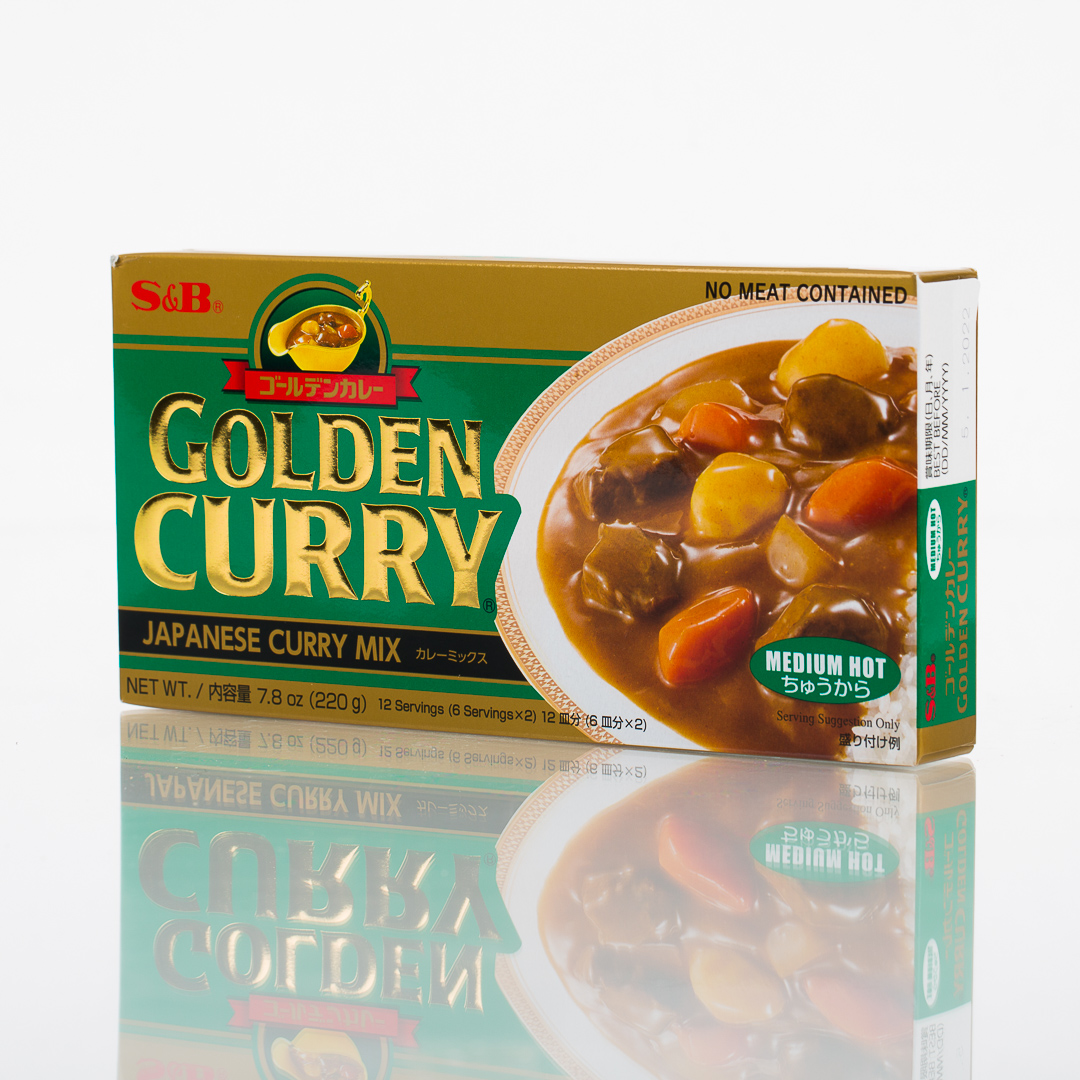 S&B Golden Curry Medium Hot 220g-eBest-Recipe Seasoning,Pantry