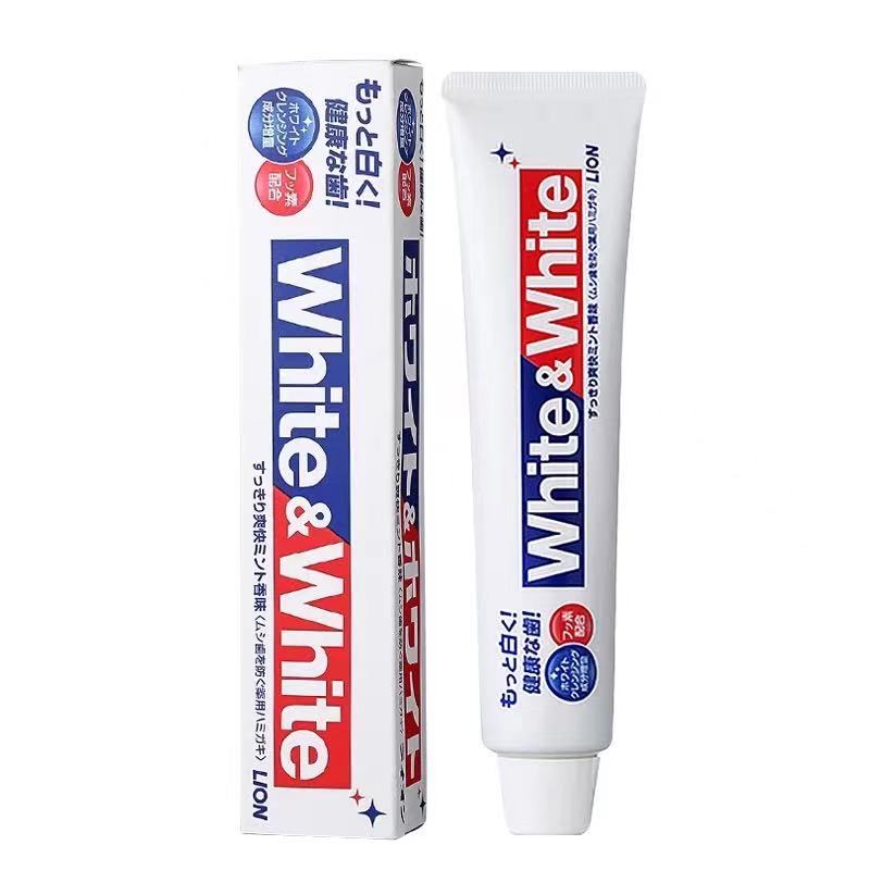 Japan Lion White & White Toothpaste 150g-eBest-Self Care,Beauty & Personal Care