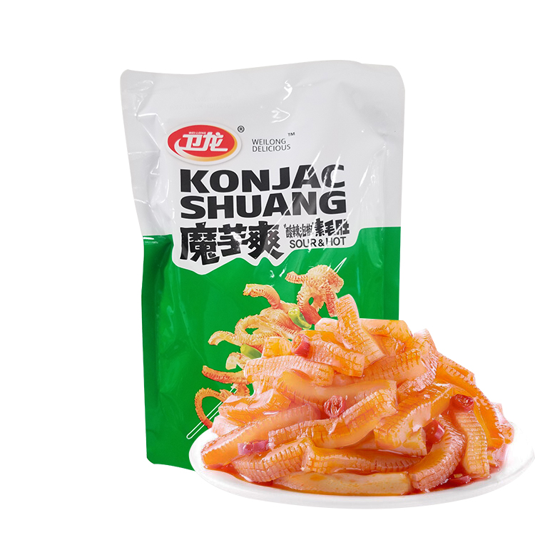 WeiLong Konjac Snacks Sour and Spicy Flavour 252g-eBest-Jerky,Snacks & Confectionery