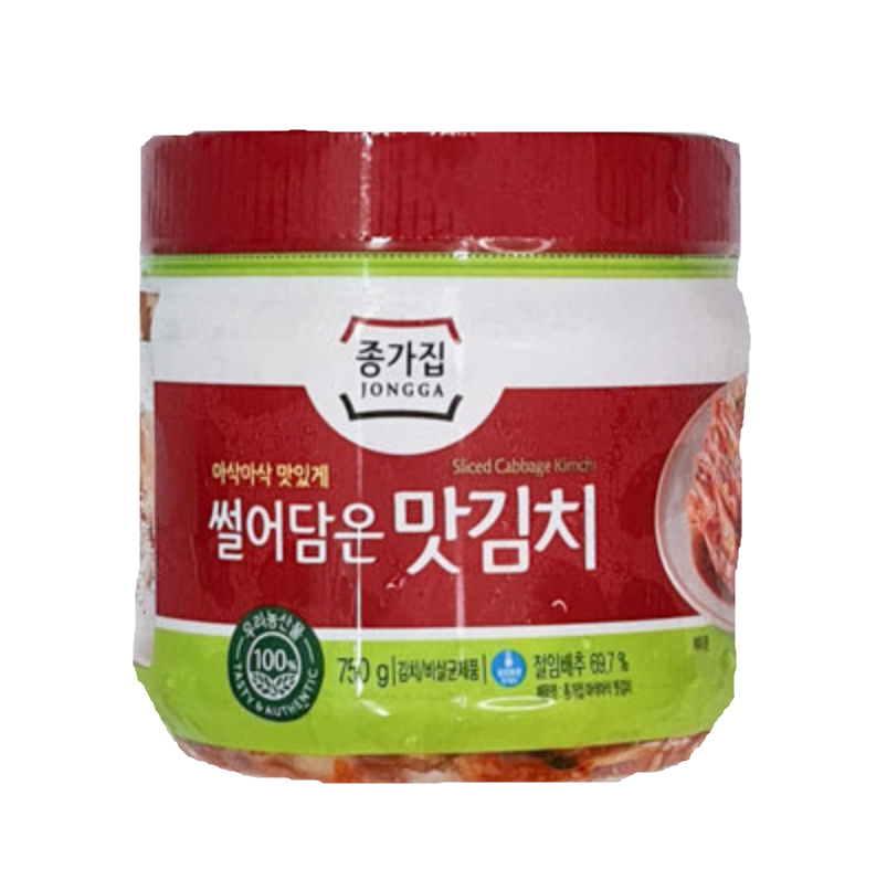 Jongga Kimchi Sliced Napa Cabbage 750g-eBest-Pickled products,Pantry