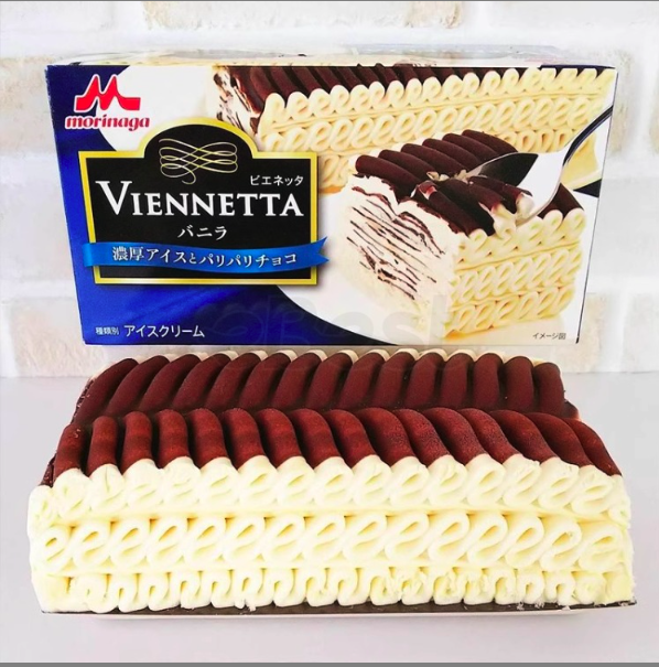 Morinaga Morinaga Viennetta Vanilla Ice Cream 530g-eBest-Ice cream,Snacks & Confectionery