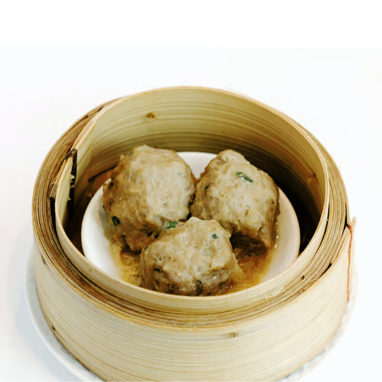 Noble House Frozen Yam Cha Steamed Beef Ball 3pc-eBest-Dim Sum,Ready Meal