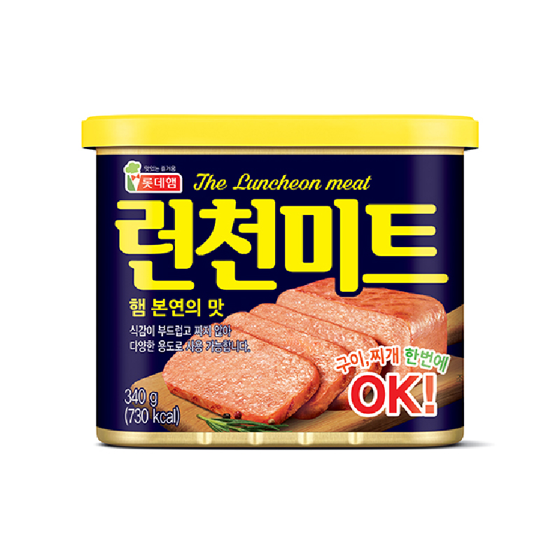 Lotte Food Canned Luncheon Meat 340g-eBest-Half Price,Canned Food,Instant food