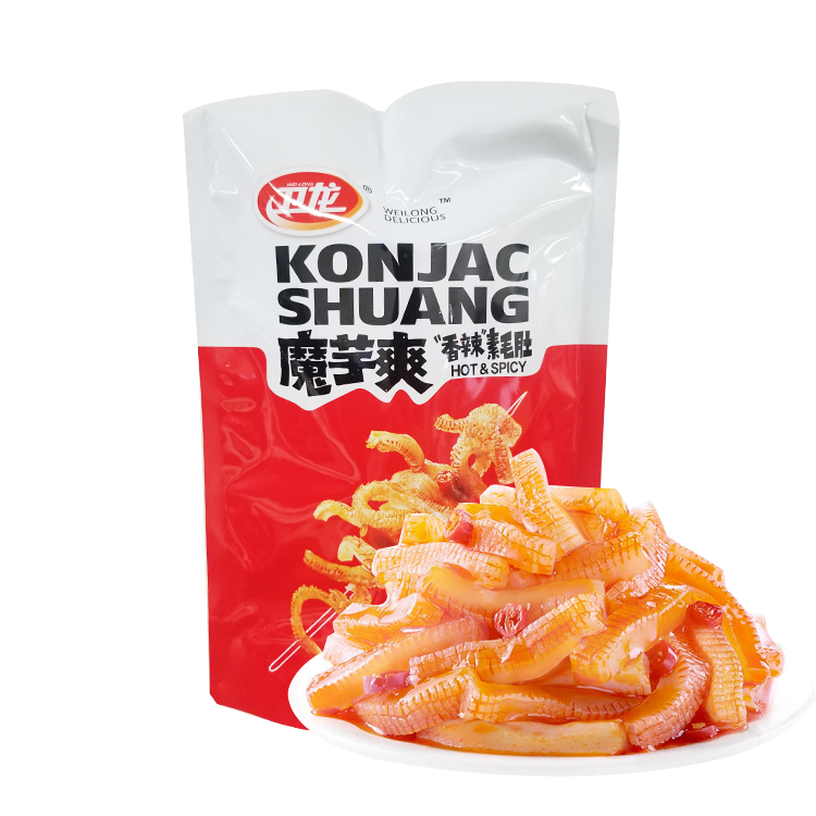 Wei Long Móyù Shuang Spicy Konjac Snack (252g) - Hot and Spicy Flavour-eBest-Jerky,Snacks & Confectionery