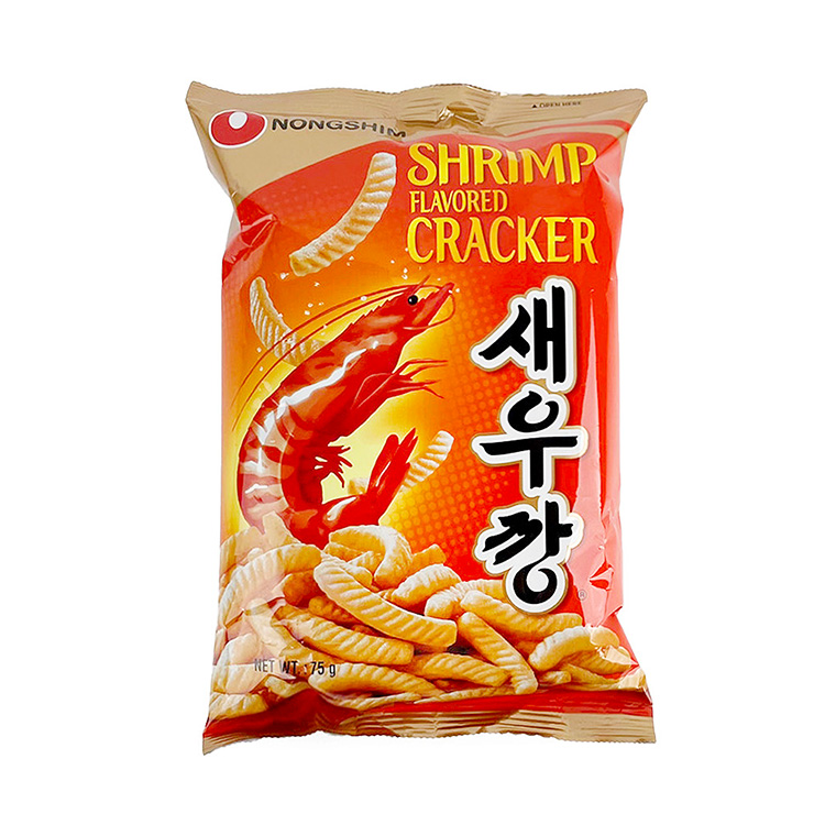 Nongshim Shrimp Flavoured Cracker (Original) 75g-eBest-Chips,Snacks & Confectionery