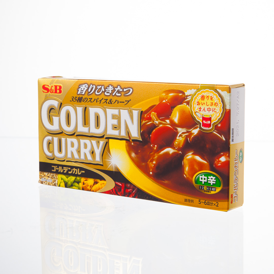 S&B Golden Curry Medium Spicy 198g-eBest-Recipe Seasoning,Pantry
