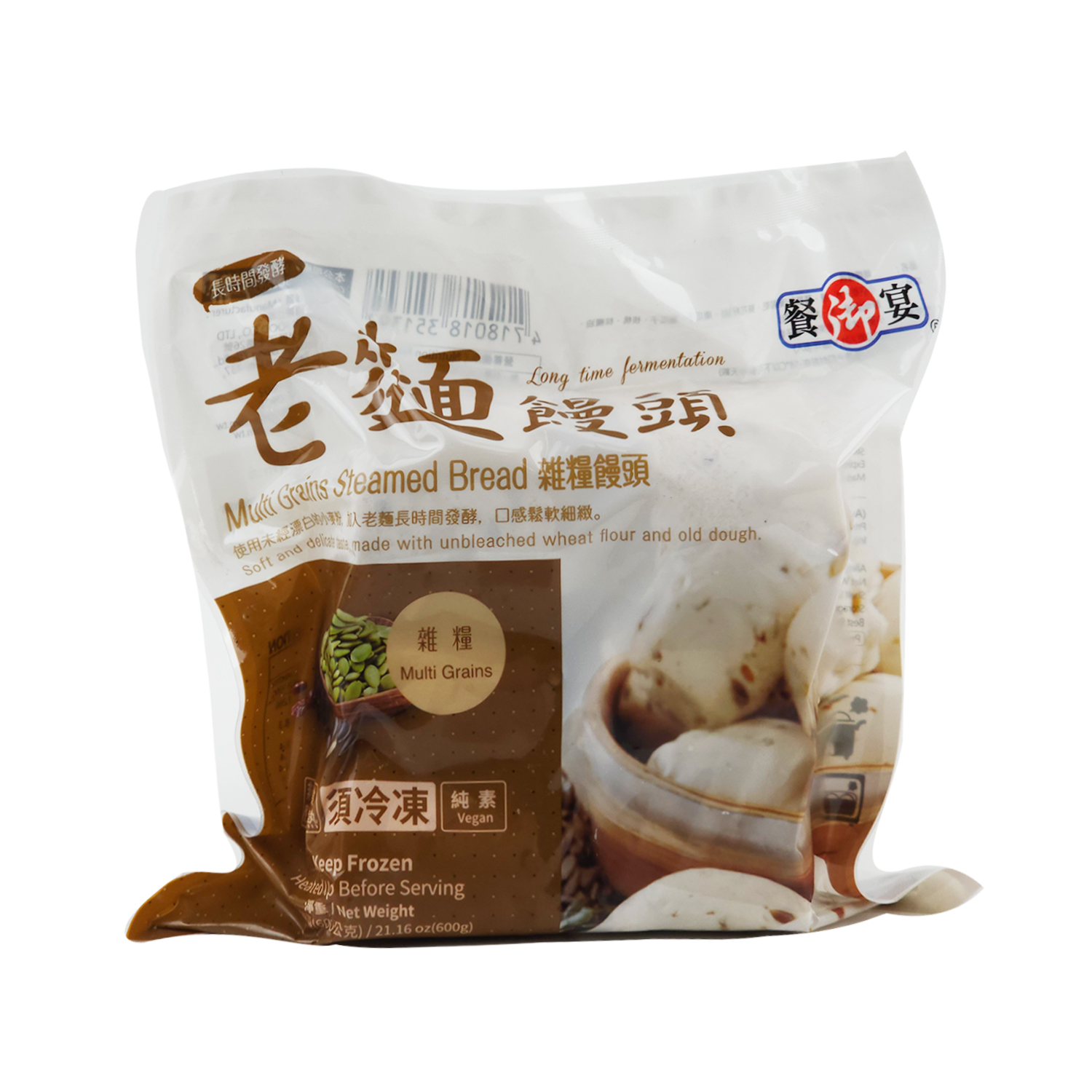 Meinyuyan Frozen Steamed Buns Grains Flavour 600g-eBest-Buns & Pancakes,Frozen food