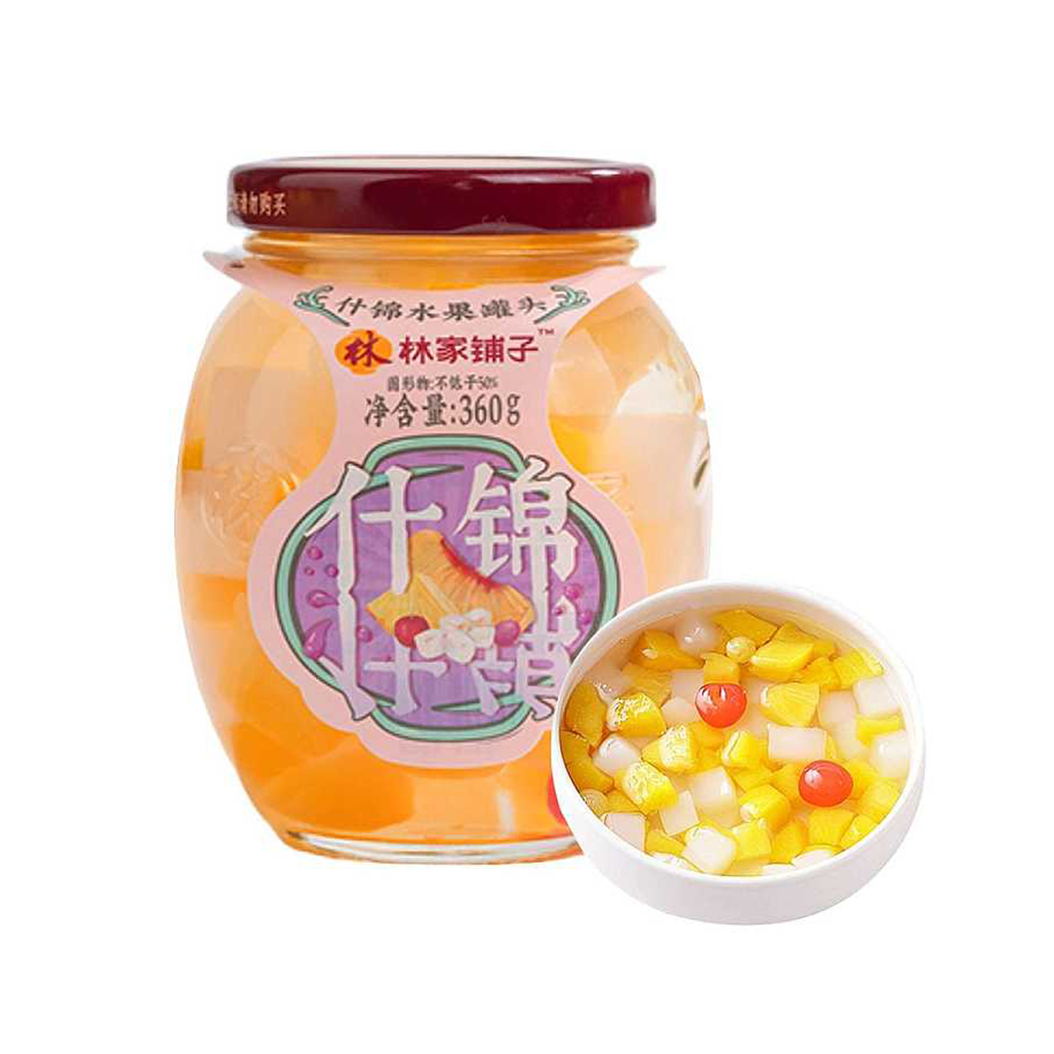 Leasun Food Canned Assorted Fruits 360g-eBest-Nuts & Dried Fruit,Snacks & Confectionery
