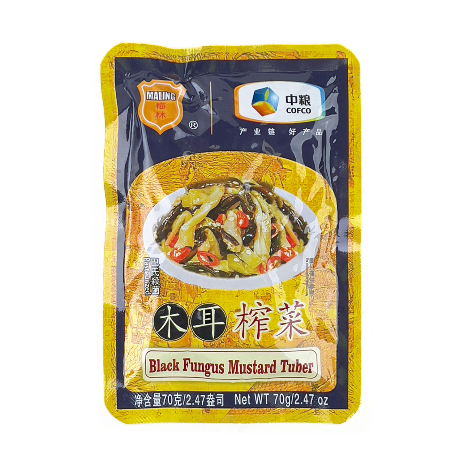 Meilin fungus pickled mustard 70g-eBest-Condiments,Pantry