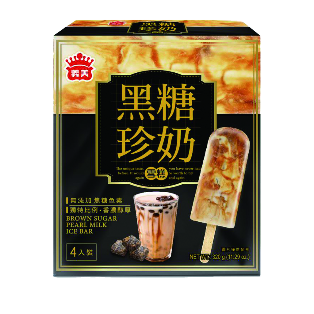 I-MEI Brown Sugar Pearl Milk Ice Bar 4pc-eBest-Ice cream,Snacks & Confectionery