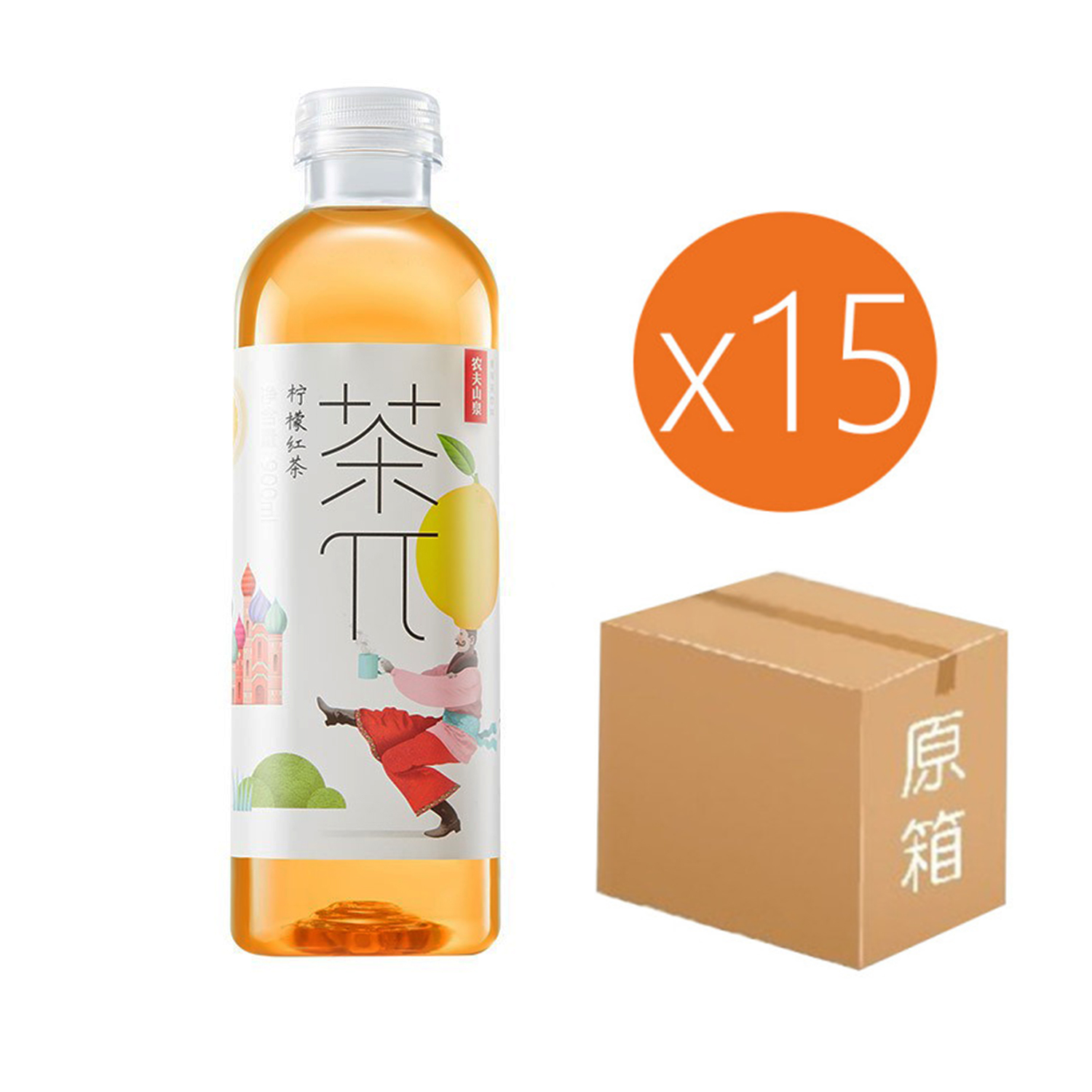 Nongfu Spring Tea π Lemon Tea 500ml*15-eBest-Coffee & Tea,Drinks