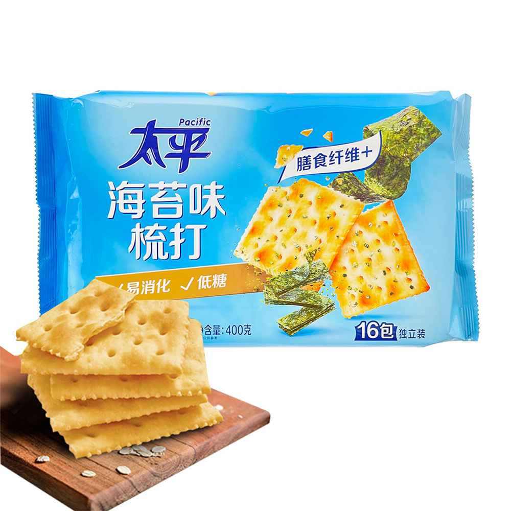 Pacific Seaweed Crackesr 400g-eBest-Biscuits,Snacks & Confectionery