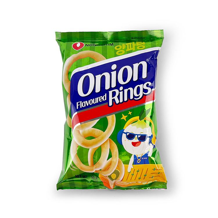 Nongshim Onion Flavoured Rings (Original) 50g-eBest-Chips,Snacks & Confectionery