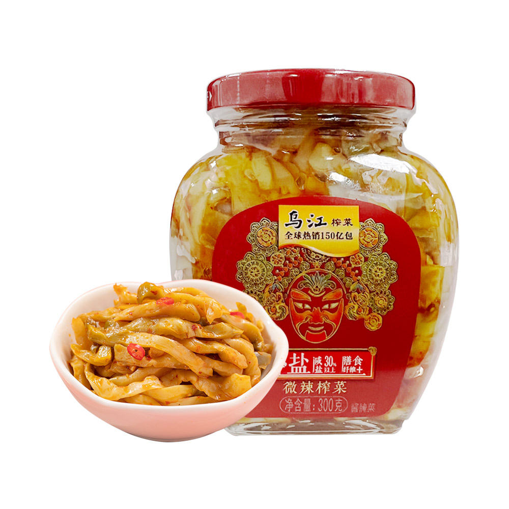Wujiang Spicy Flavour Mustard Tuber 300g-eBest-Condiments,Pantry
