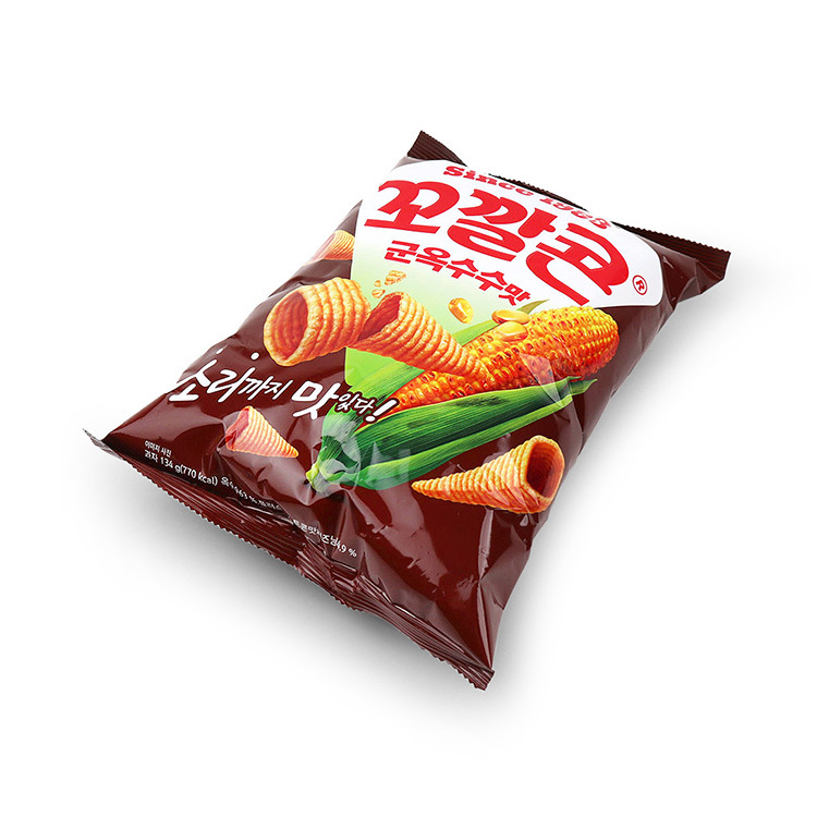 Lotte Kkokkal Popping Corn Chips (Grilled Corn) 134geBestLotte