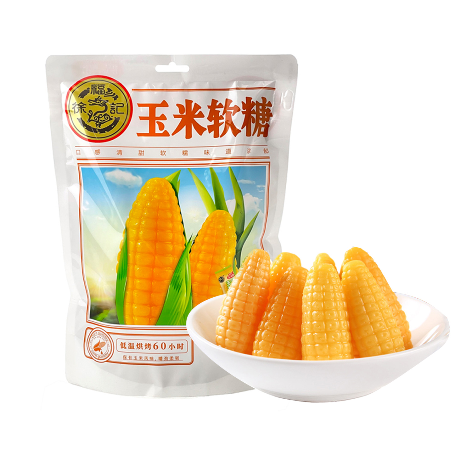 Hsu Fu Chi Butter Corn Candy 375g-eBest-Confectionery,Snacks & Confectionery