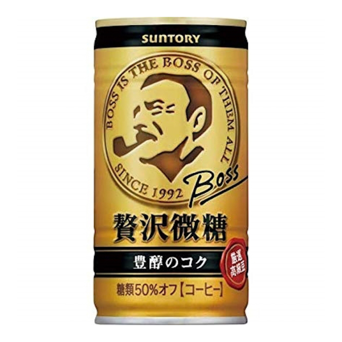 Suntory Boss Coffee 50% Sugar Less 185ml-eBest-Weekly Special,Coffee & Tea,Drinks