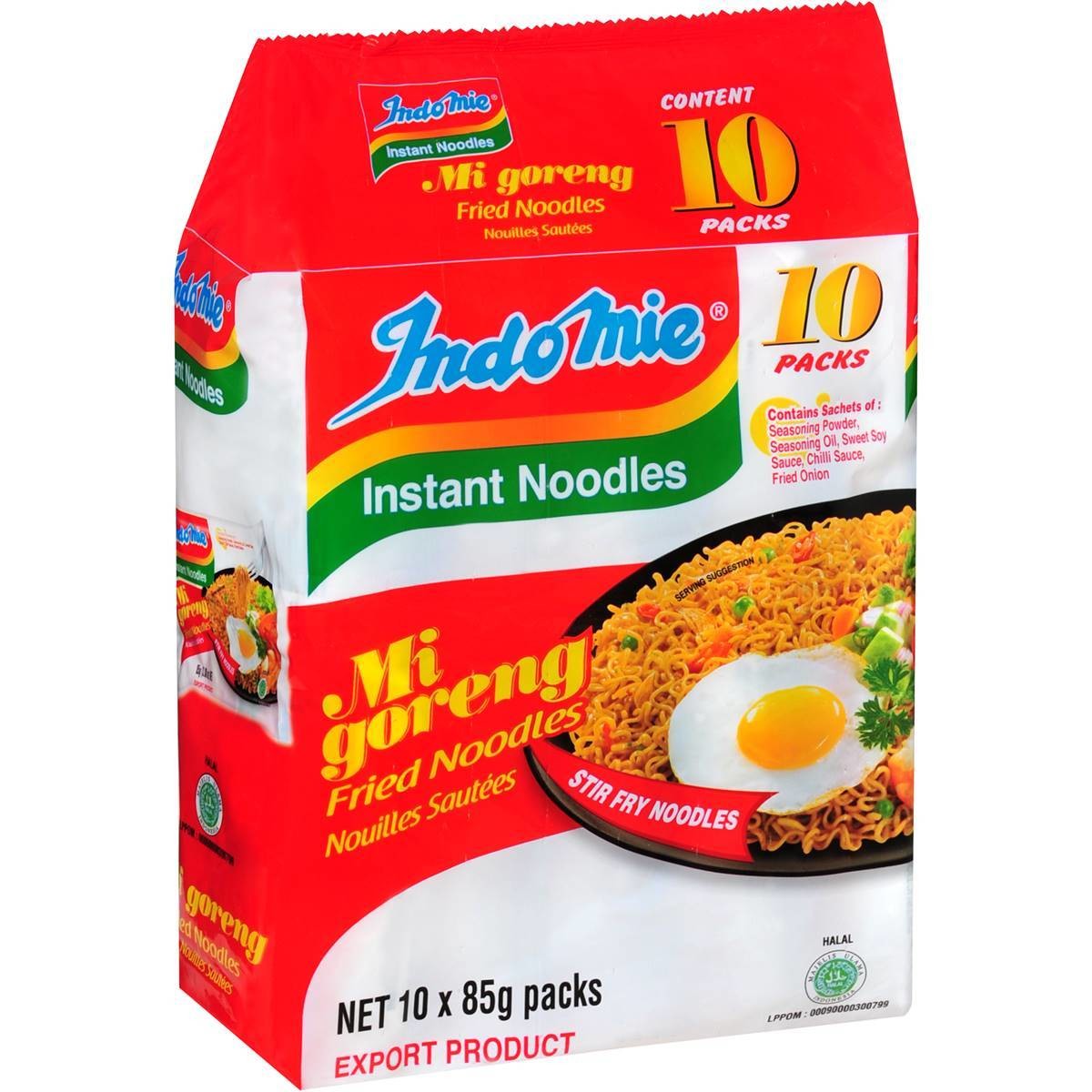 Indomie Instant Fried Noodles, Original Flavour 85g * 10 (Pack of 10)-eBest-Instant Noodles,Instant food