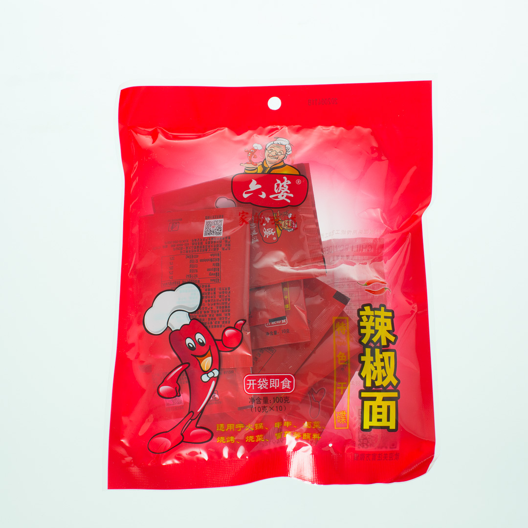 Liu Po Red Chilli Powder Perfect For BBQ & Hot Pot 10g*10eBest
