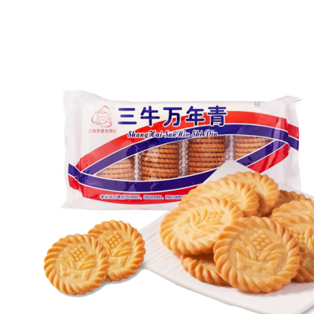 Shanghai Evergreen Biscuits 400g-eBest-Biscuits,Snacks & Confectionery